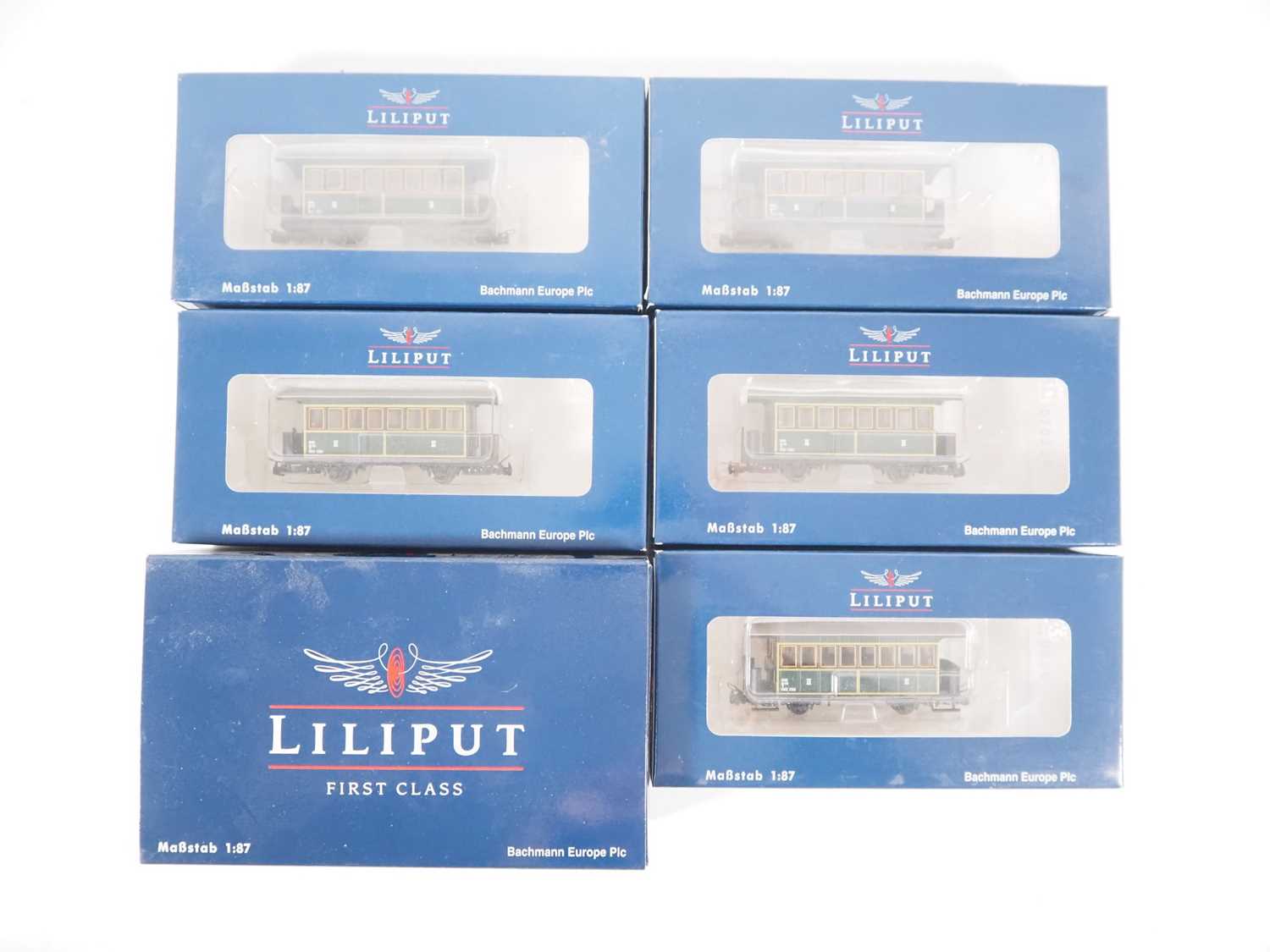 Lot 15 - A group of LILIPUT HOe Austrian outline...