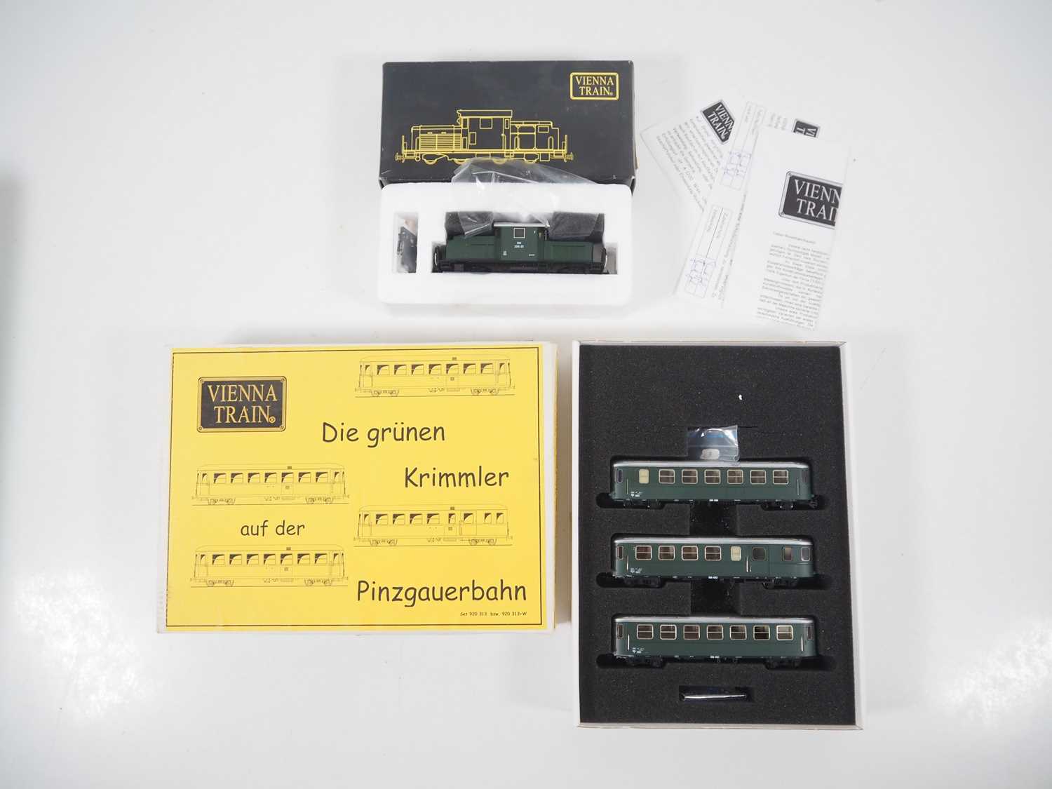 Lot 20 - A group of VIENNA TRAIN HOe Austrian outline...