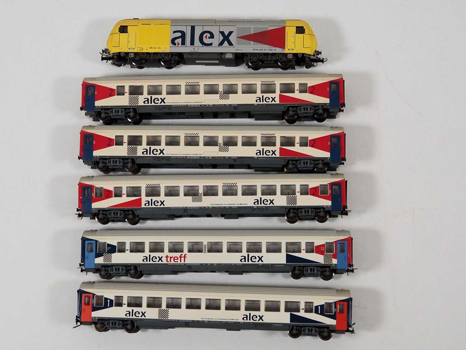 Lot 30 - A group of unboxed PIKO HO gauge rolling stock...