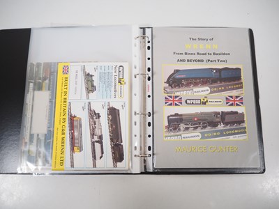 Lot 33 - A folder containing a quantity of WRENN OO...