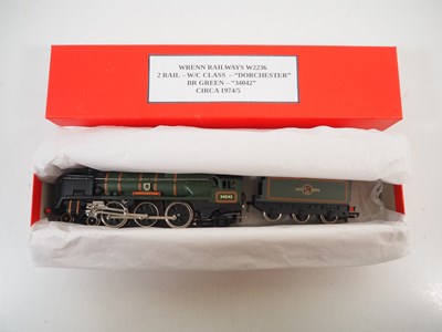 Lot 35 - A pair of WRENN OO gauge steam locomotives...