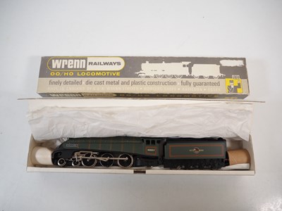 Lot 37 - A pair of WRENN OO gauge class A4 steam...