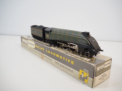 Lot 37 - A pair of WRENN OO gauge class A4 steam...