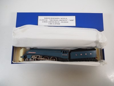 Lot 37 - A pair of WRENN OO gauge class A4 steam...