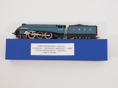 Lot 37 - A pair of WRENN OO gauge class A4 steam...