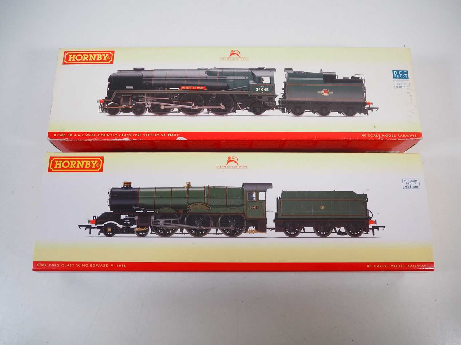 Lot 43 - A pair of HORNBY OO gauge steam locomotives...