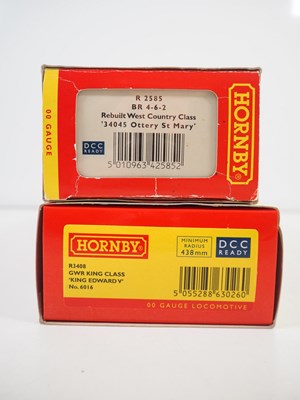 Lot 43 - A pair of HORNBY OO gauge steam locomotives...