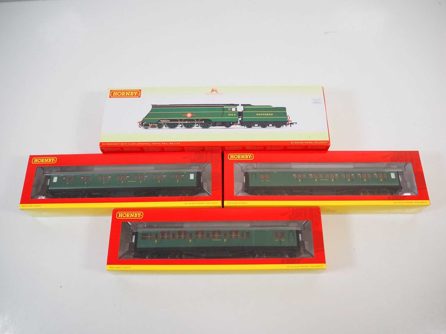 Lot 44 - A HORNBY OO gauge R3435 Merchant Navy Class...