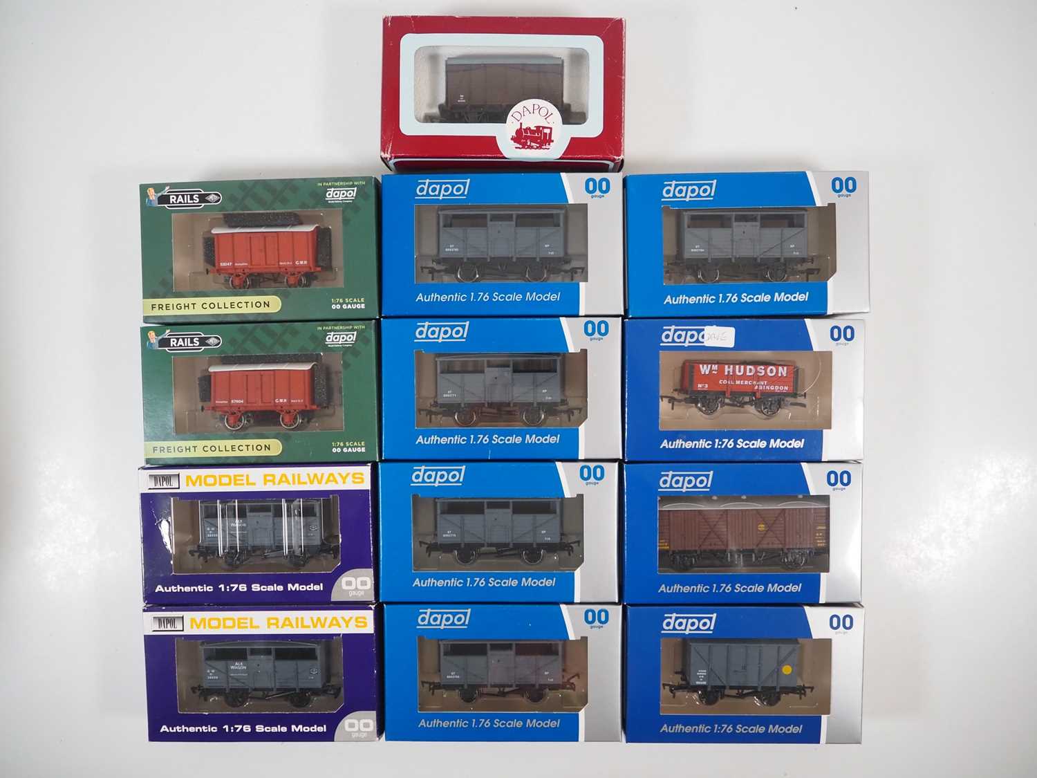 Lot 75 - A group of DAPOL OO gauge wagons, including...