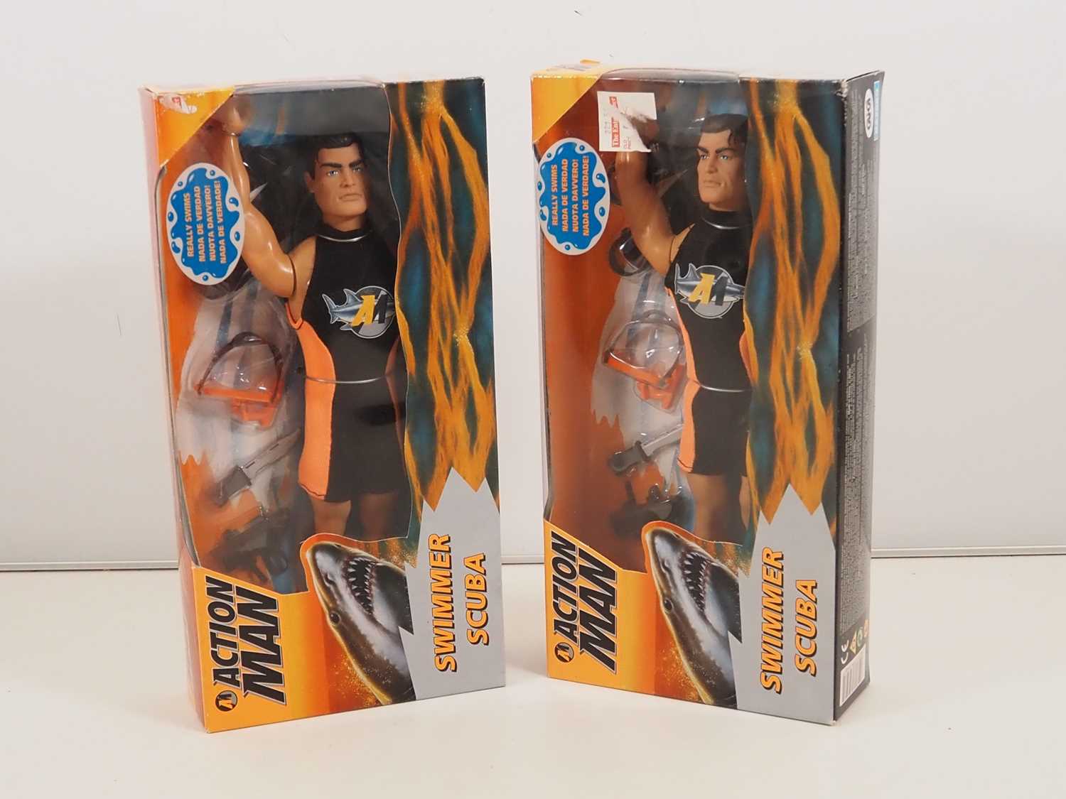 Lot 287 - A pair of HASBRO Action Man Swimmer Scuba...