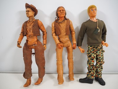 Lot 296 - A group of vintage action figures comprising a...