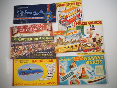 Lot 311 - A quantity of pre-cut model books - mostly...