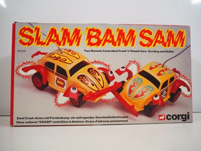 Lot 320 - A group of CORGI 'Slam Bam Sam' remote control...