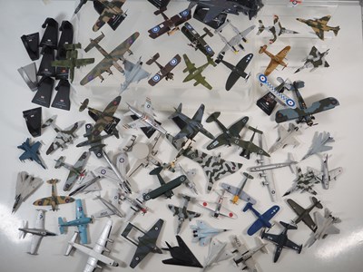 Lot 330 - A large crate of unboxed diecast aircraft by...