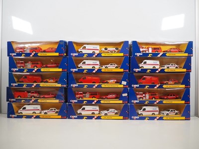 Lot 344 - A group of CORGI diecast UK issue Emergency...