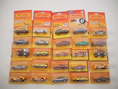 Lot 356 - A group of carded MATCHBOX USA Superfast Issue...
