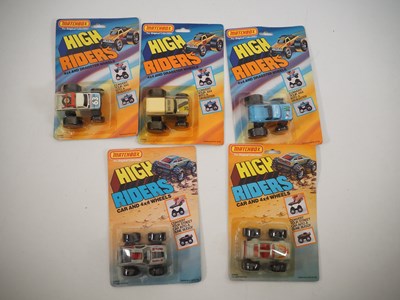 Lot 359 - A group of MATCHBOX USA carded 'High Riders' -...