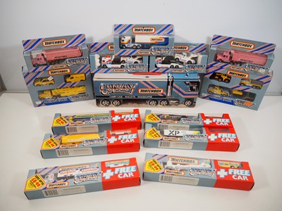 Lot 360 - A group of MATCHBOX 'Convoy' diecast trucks...