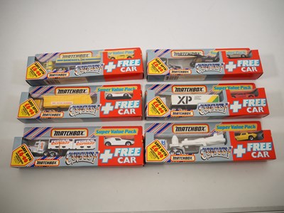 Lot 360 - A group of MATCHBOX 'Convoy' diecast trucks...