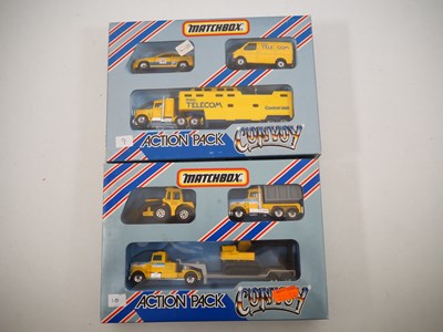 Lot 360 - A group of MATCHBOX 'Convoy' diecast trucks...