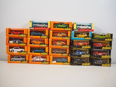 Lot 363 - A group of SOLIDO 1:43 scale cars in original...