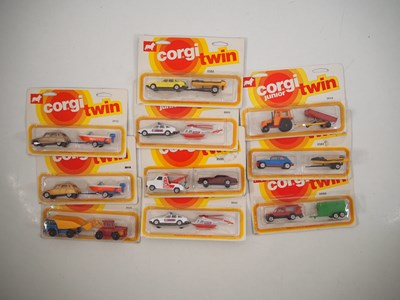 Lot 371 - A group of CORGI JUNIOR twin packs circa late...