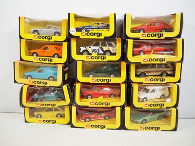 Lot 395 - A group of CORGI diecast cars all in...