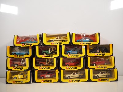 Lot 396 - A group of CORGI diecast cars all in...