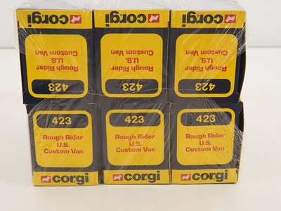 Lot 418 - A CORGI trade pack of 6x #423 Rough Rider US...