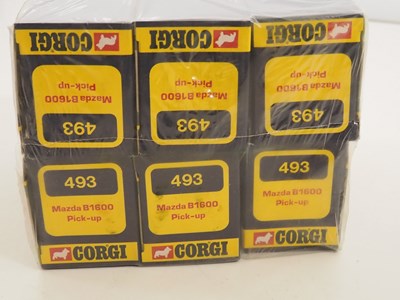 Lot 419 - A CORGI trade pack of 6x #493 Mazda B1600...