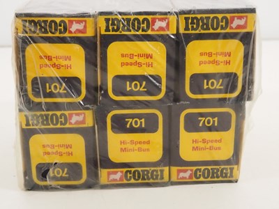 Lot 420 - A CORGI trade pack of 6x #701 Hi-Speed...