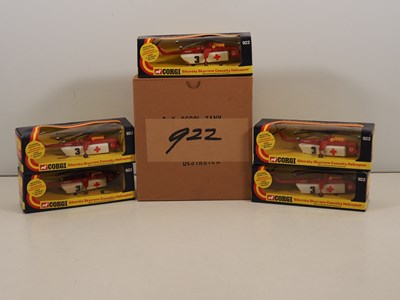 Lot 459 - A CORGI trade box containing 6x #922 Sikorsky...