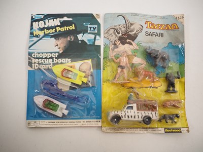 Lot 486 - A pair of TV related playsets comprising a...