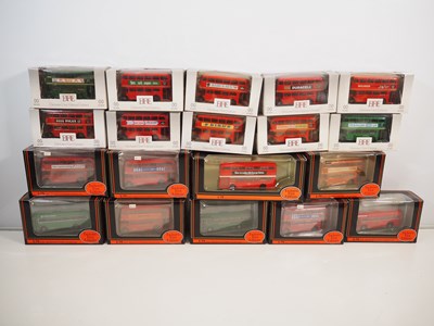 Lot 491 - A group of EFE 1:76 scale diecast buses, all...