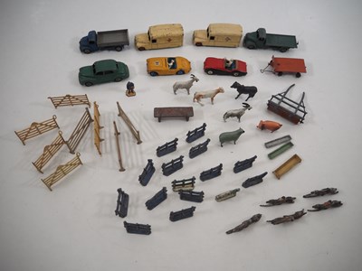 Lot 497 - A mixed group of playworn diecast to include...