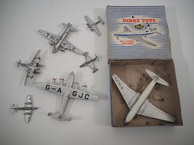 Lot 500 - A group of boxed and unboxed DINKY diecast...