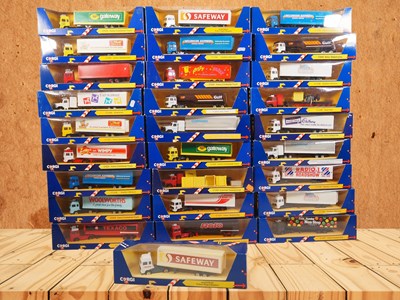 Lot 507 - A group of CORGI diecast articulated lorries...