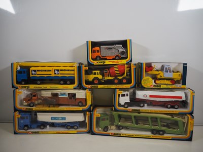 Lot 510 - A group of CORGI diecast articulated lorries...