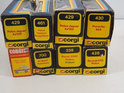 Lot 511 - A group of CORGI emergency service vehicles...