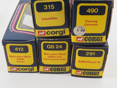 Lot 513 - A group of CORGI diecast cars all in 1970's...