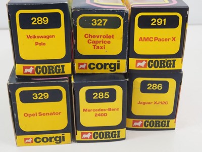Lot 513 - A group of CORGI diecast cars all in 1970's...