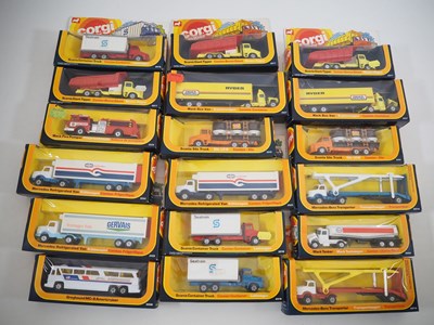 Lot 517 - A group of CORGI Super Juniors lorries,...