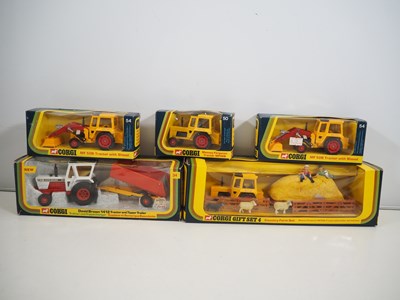 Lot 518 - A group of CORGI diecast agriculture related...