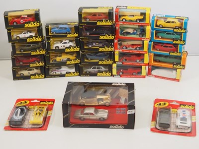 Lot 540 - A group of SOLIDO diecast boxed and carded...