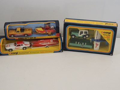 Lot 549 - A group of CORGI diecast gift sets comprising...