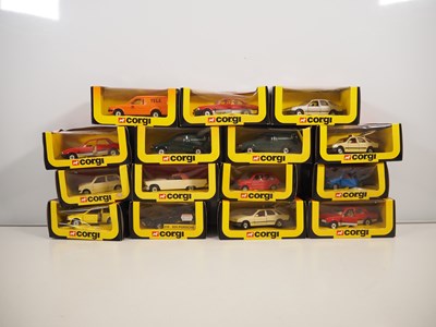 Lot 554 - A group of CORGI diecast cars all in...