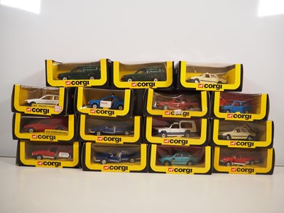 Lot 555 - A group of CORGI diecast cars all in...