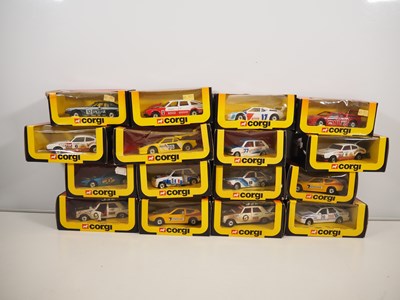 Lot 556 - A group of CORGI diecast rally/racing cars all...