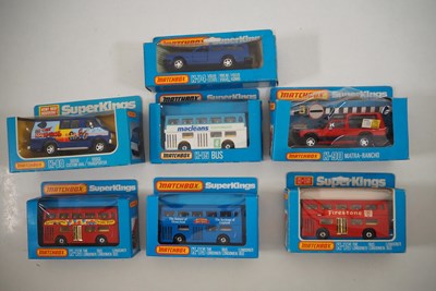Lot 566 - A group of MATCHBOX vintage diecast Super...