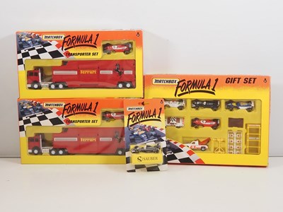 Lot 571 - A group of MATCHBOX diecast 'Formula 1' series...